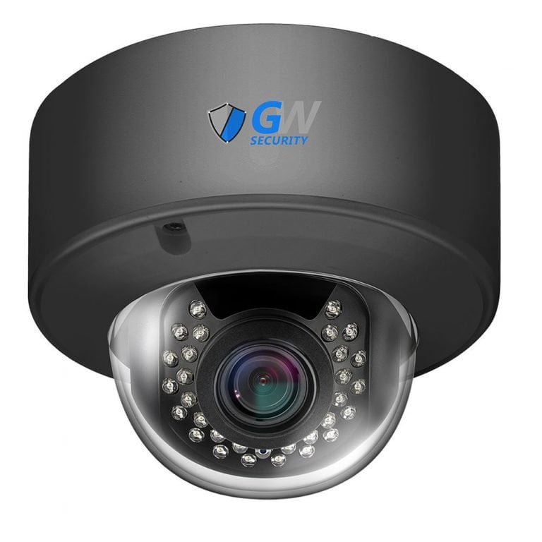 8-Channel H.265 IP System with 5MP 4X Optical Motorized Zoom Autofocus Dome Cameras