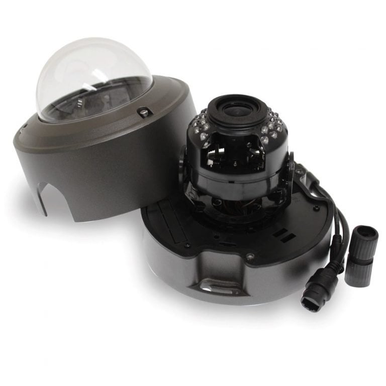8-Channel H.265 IP System with 5MP 4X Optical Motorized Zoom Autofocus Dome Cameras